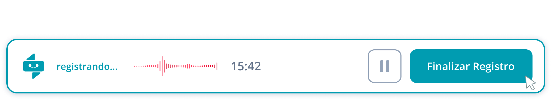 Passo 7: Não esqueça de encerrar sua consulta para que possamos gerar o registro pronto pra você!