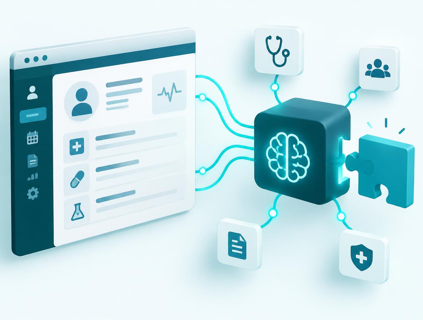 Software de saúde conectado à inteligência do DoctorAssistant.ai